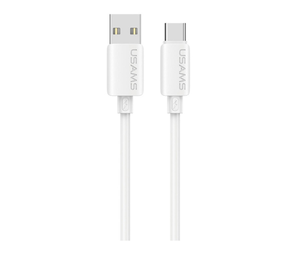 USAMS Kabel 3A Silicone Fast Charging USB-C biały - 1569102 - zdjęcie